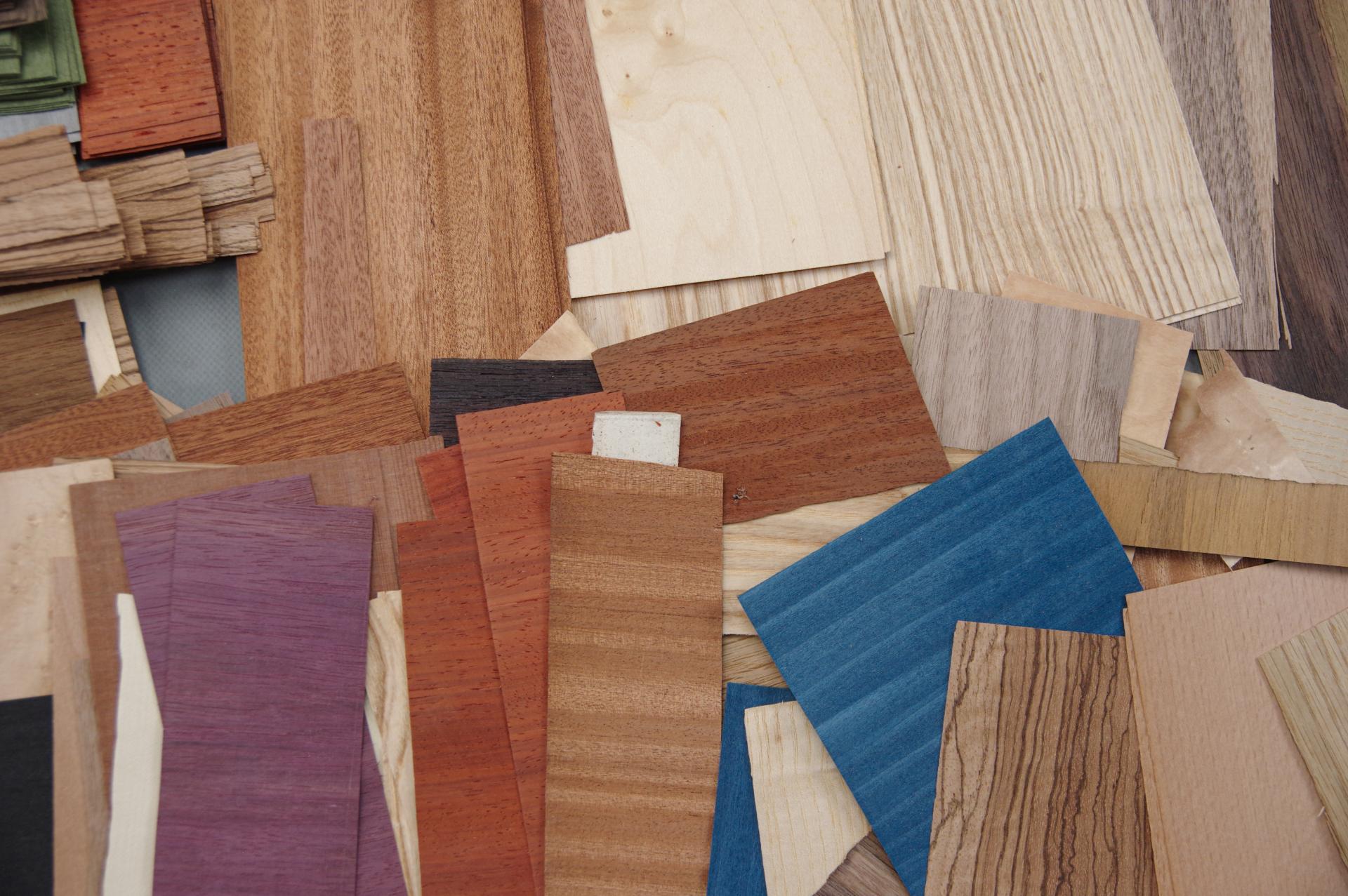 Furniere für Intarsien