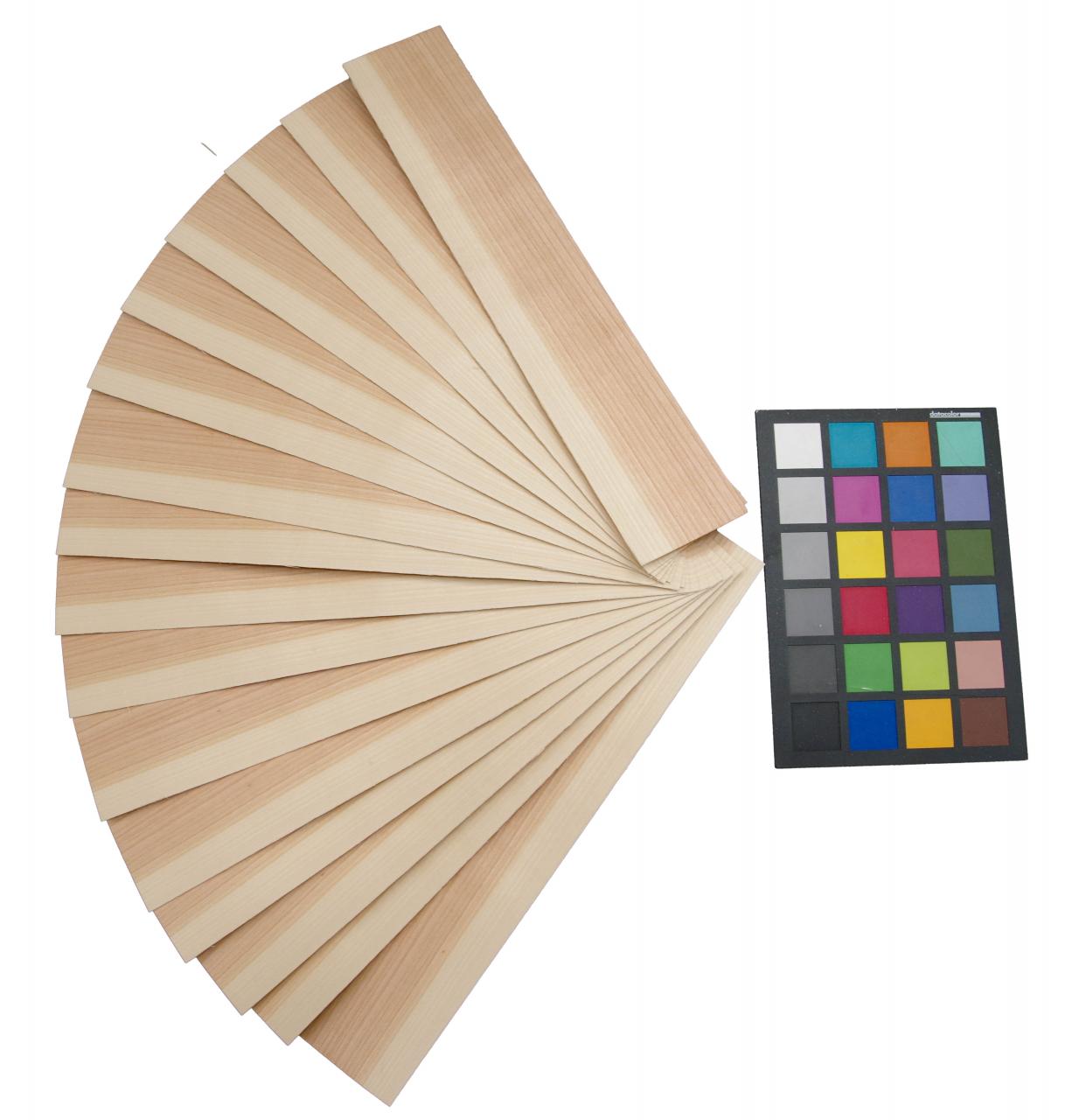European Cherry, - veneer (0,9mm) - 0,32m² (16pcs. x 33cm x 6cm)