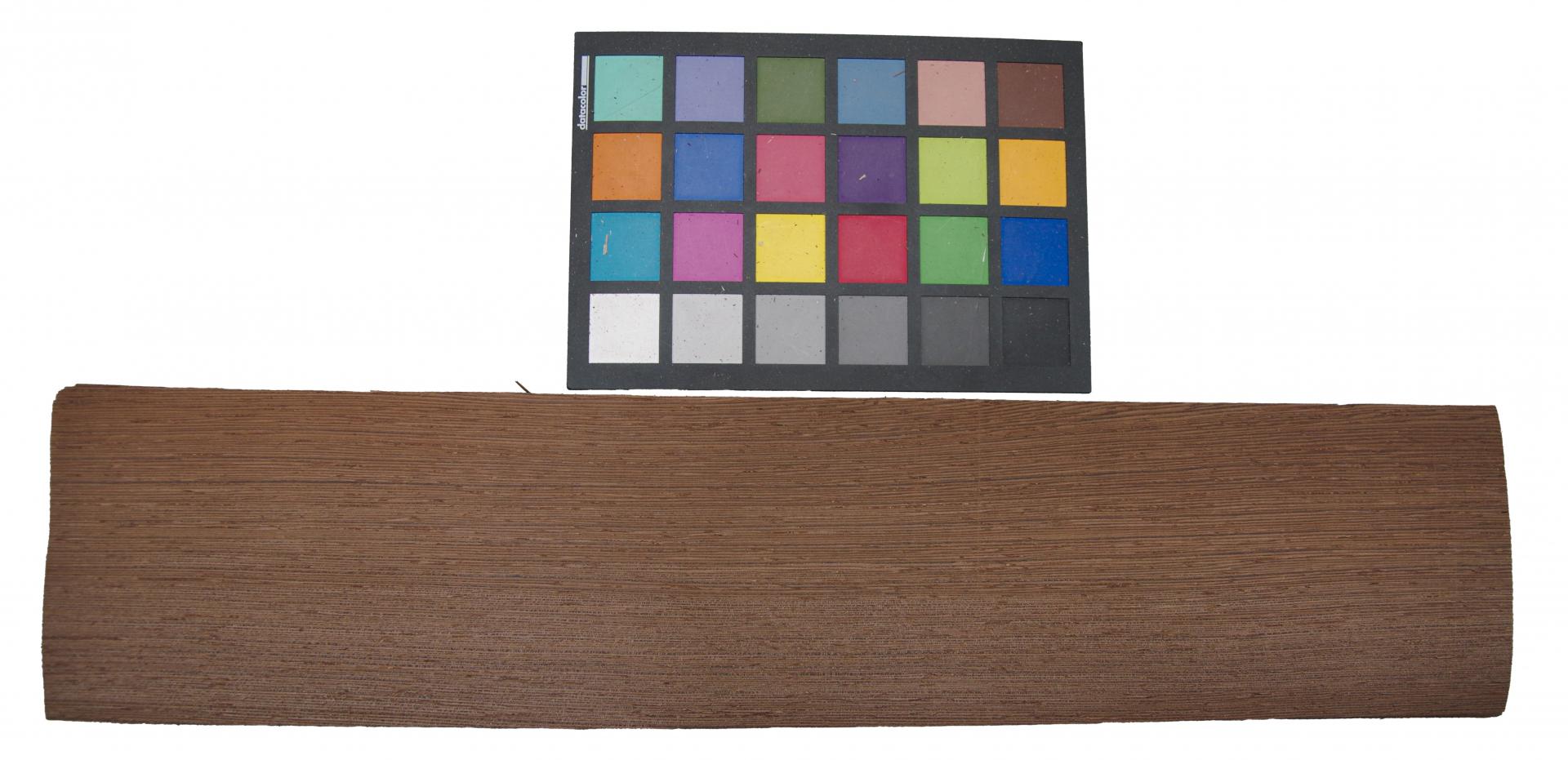 Wenge -Furnier (0,6mm) - 0,85m² (14Stk. x 53cm x 11,5cm)