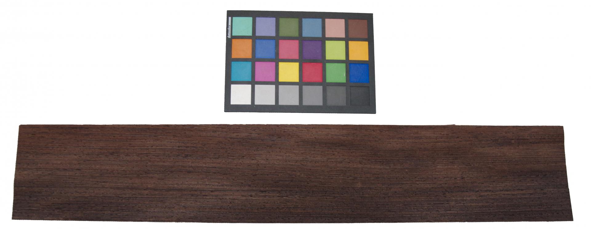 Wenge -Furnier (0,6mm) - 1,13m² (14Stk. x 70cm x 11,5cm)