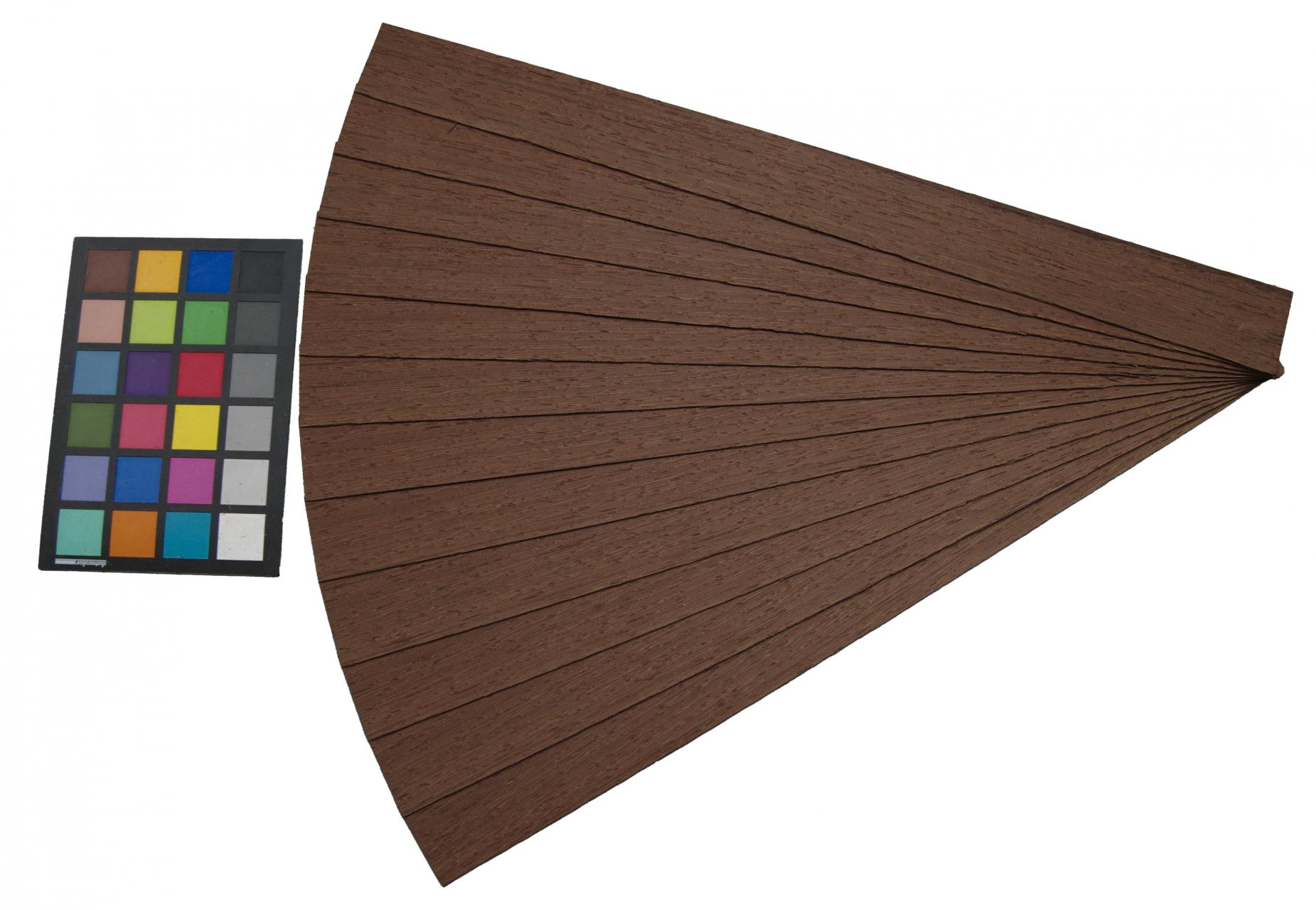 Wenge, - veneer (1,4mm) - 0,34m² (12pcs. x 56cm x 5cm)