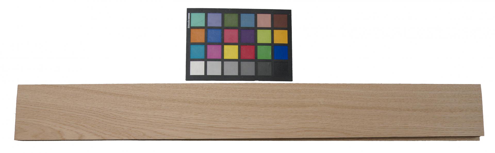 Eiche, europäische -Furnier (0,9mm) - 1,29m² (16Stk. x 85cm x 9,5cm)