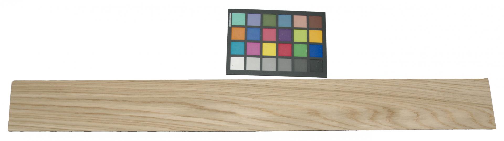 Eiche, europäische -Furnier (0,9mm) - 1,24m² (14Stk. x 93cm x 9,5cm)