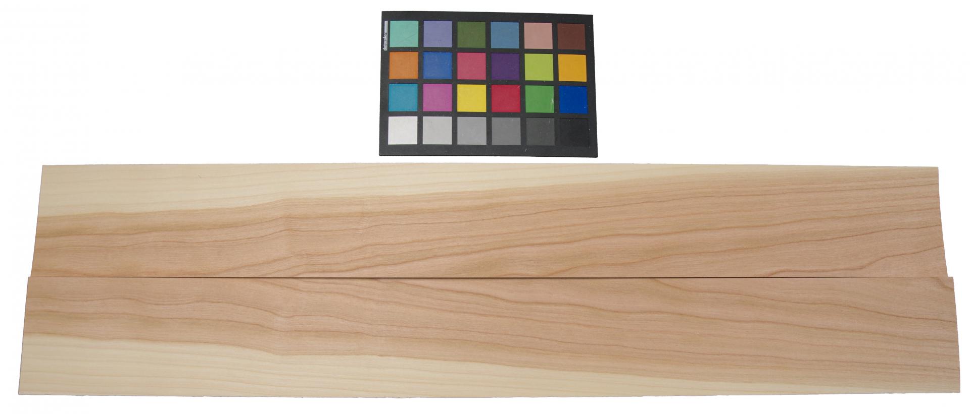 Kirschbaum, europäischer -Furnier (2,4mm) - 0,46m² (6Stk. x 81cm x 9,5cm)