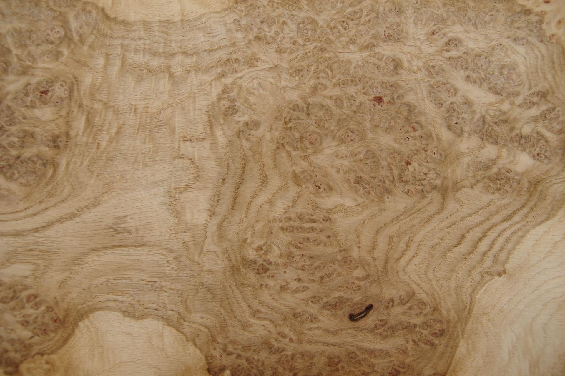Eiche, Maser (Roseneiche) -Furnier (0,6mm) - 2,16m² (20Stk. x 45cm x 24cm)