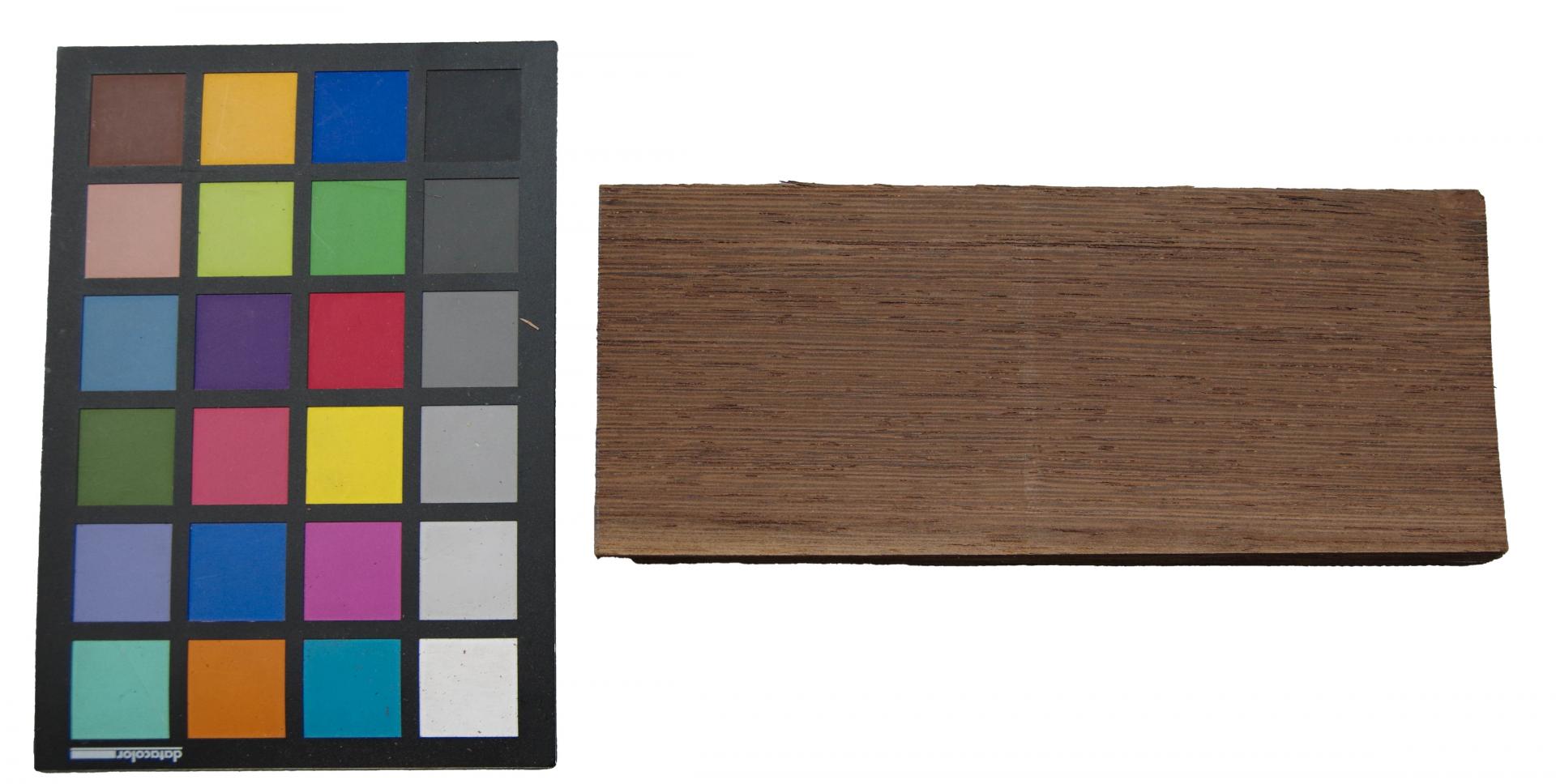 Wenge -Furnier (1,4mm) - 0,26m² (12Stk. x 23cm x 9,5cm)