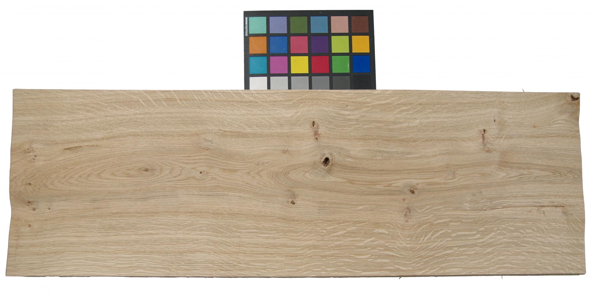 Eiche (Asteiche Wildeiche) -Furnier (0,6mm) - 4,69m² (22Stk. x 82cm x 26cm)