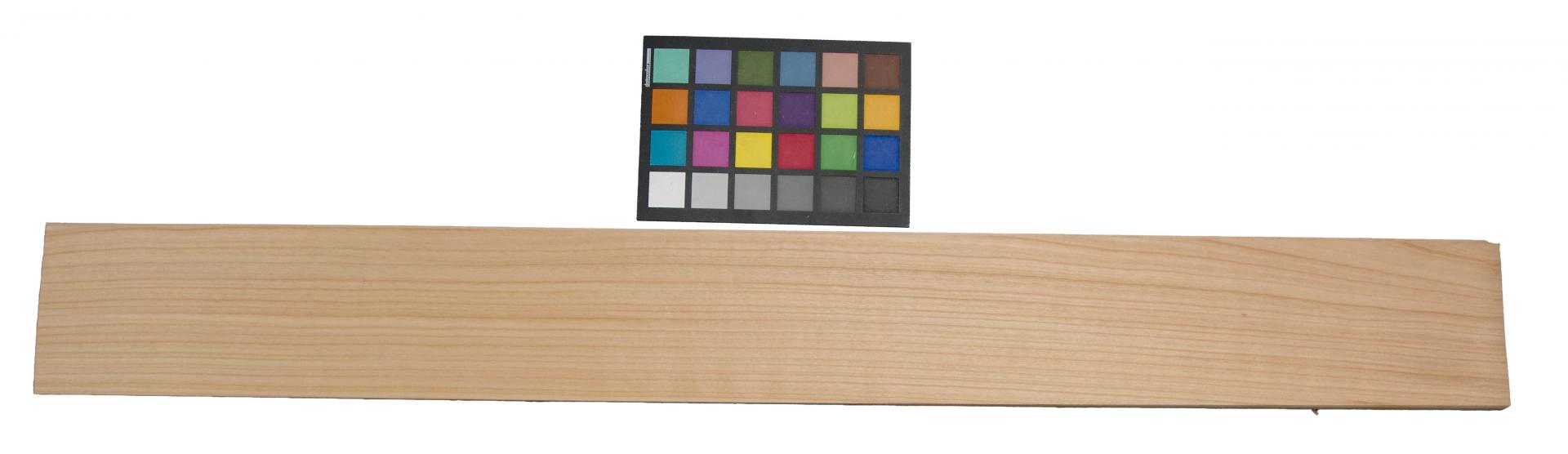 European Cherry, - veneer (0,9mm) - 1,85m² (16pcs. x 105cm x 11cm)