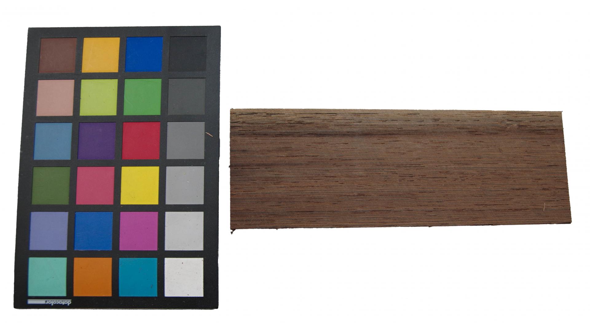 Wenge -Furnier (1,4mm) - 0,2m² (12Stk. x 22cm x 7,5cm)