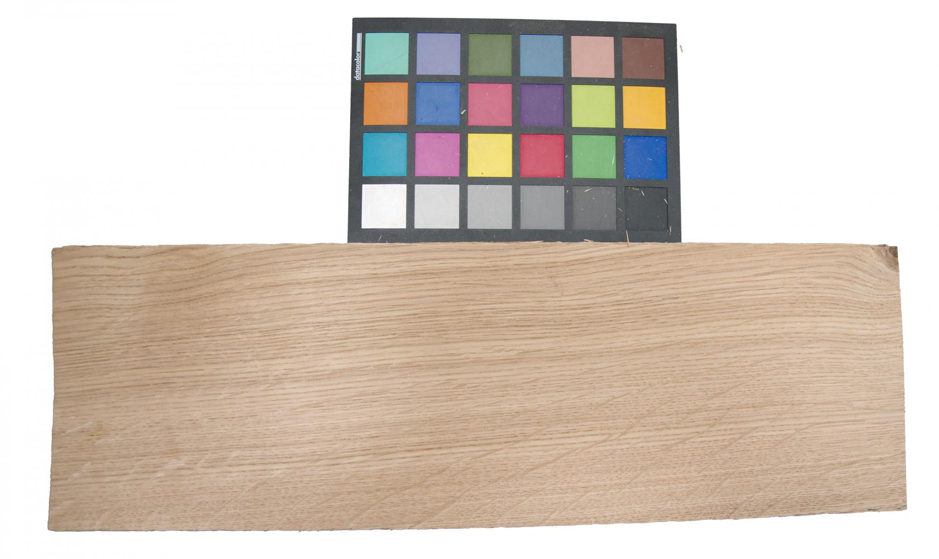 European Oak, - veneer (2,2mm) - 0,43m² (6pcs. x 48cm x 15cm)
