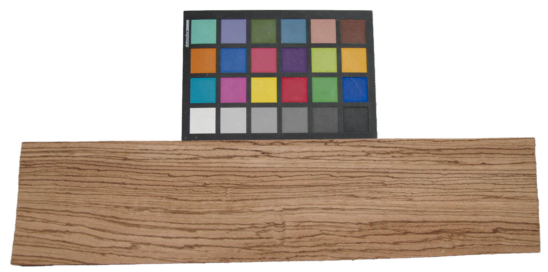 Zebrawood, - veneer (0,6mm) - 1,17m² (20pcs. x 51cm x 11,5cm)