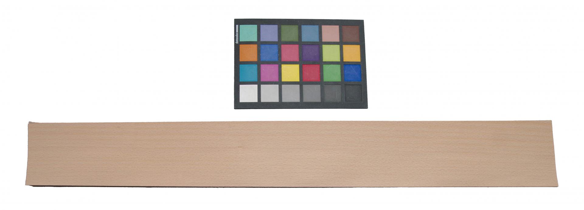 Beech, - veneer (0,6mm) - 2,07m² (32pcs. x 76cm x 8,5cm)