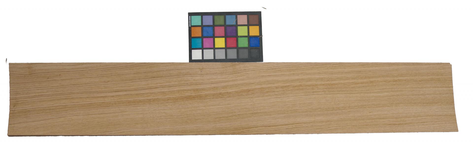 European Oak, - veneer (2,2mm) - 1,26m² (6pcs. x 117cm x 18cm)