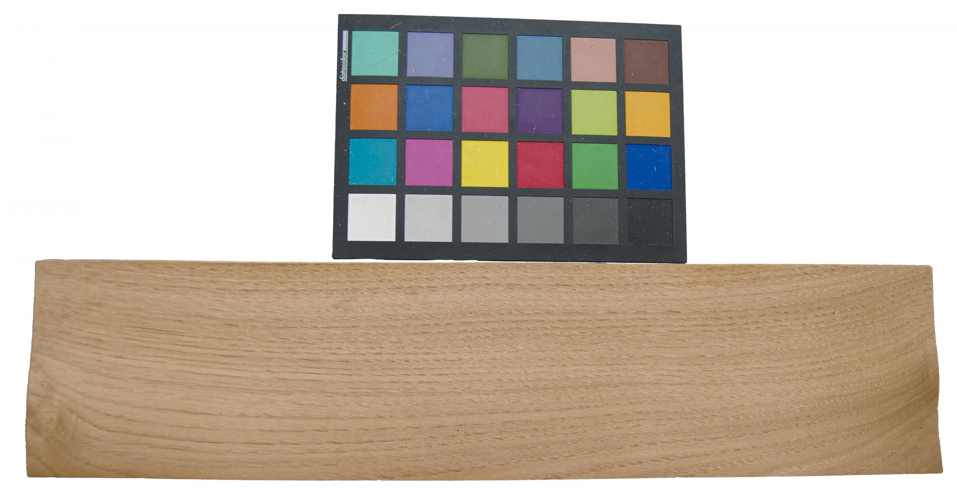 Chestnut, - veneer (0,6mm) - 0,54m² (10pcs. x 49cm x 11cm)