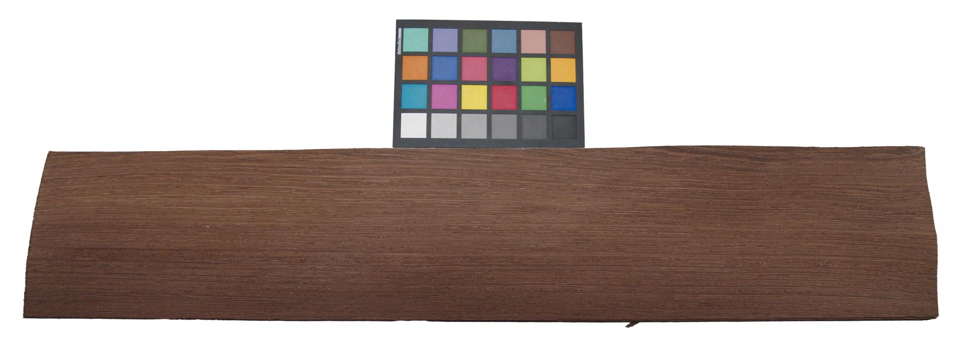 Wenge -Furnier (0,6mm) - 2,06m² (14Stk. x 89cm x 16,5cm)