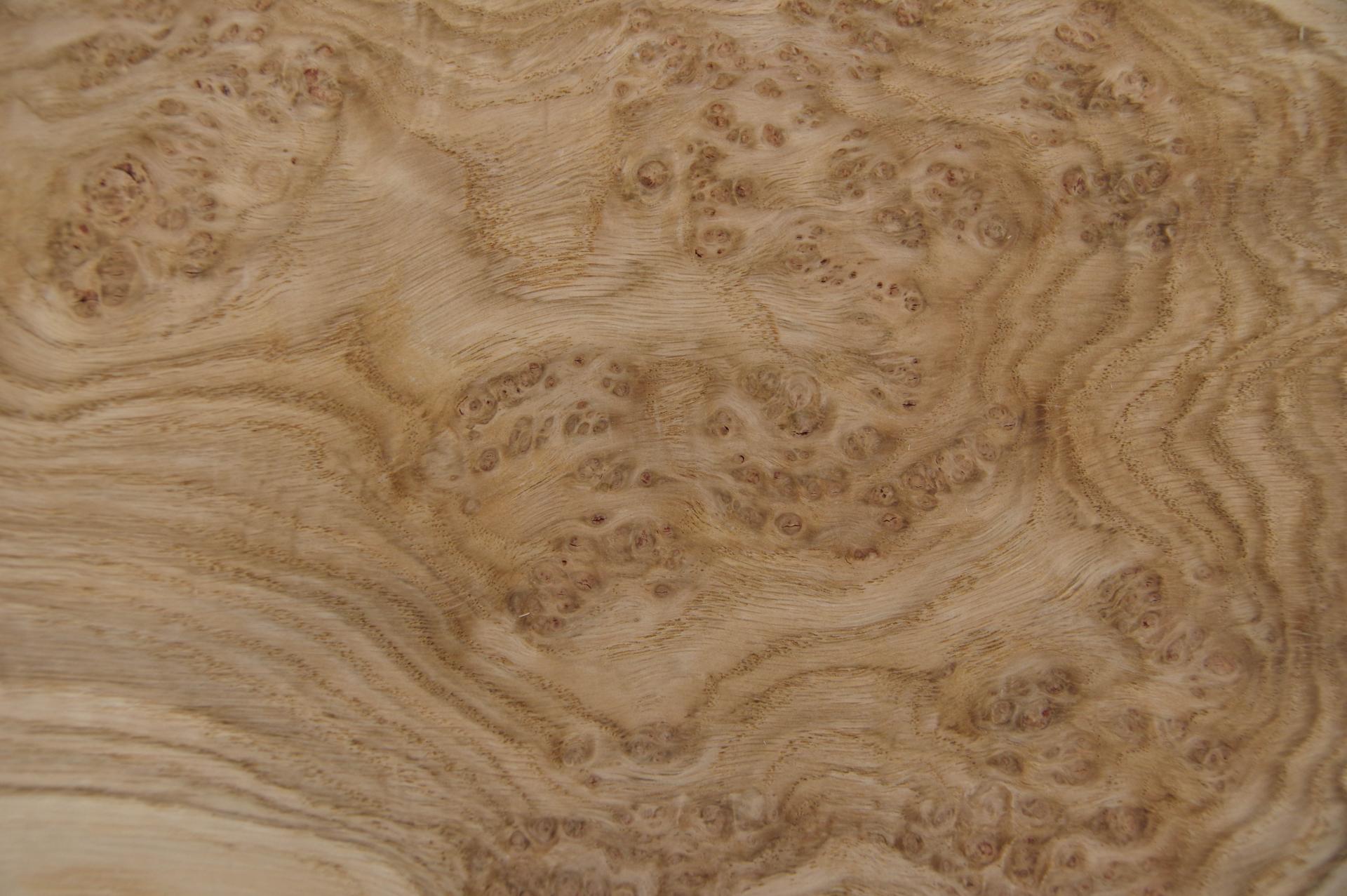 Eiche, Maser (Roseneiche) -Furnier (0,6mm) - 0,65m² (9Stk. x 38cm x 19cm)