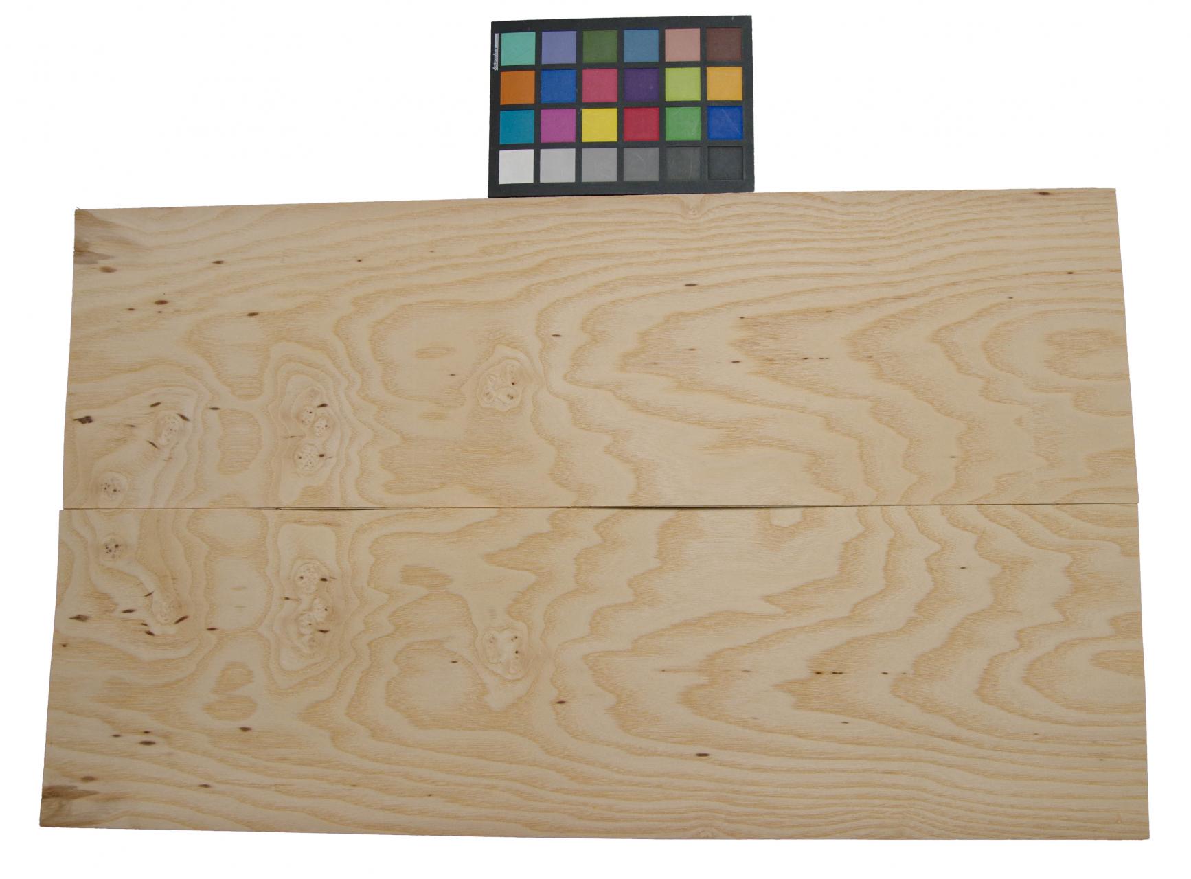 Esche Maser, weiß -Furnier (0,6mm) - 1,69m² (10Stk. x 77cm x 22cm)