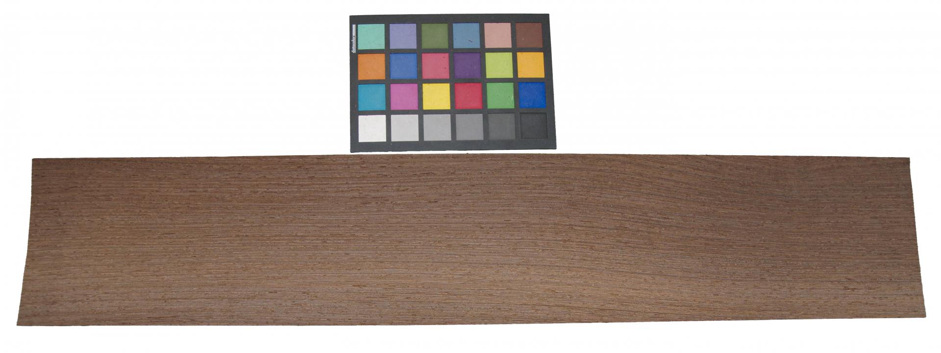 Wenge -Furnier (0,6mm) - 0,53m² (4Stk. x 85cm x 15,5cm)