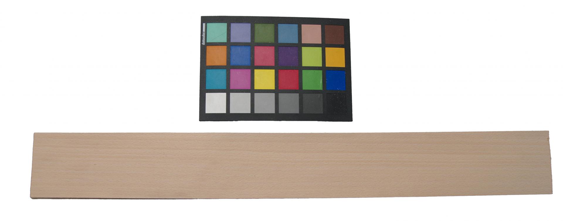 Beech, - veneer (0,6mm) - 0,48m² (9pcs. x 66cm x 8cm)