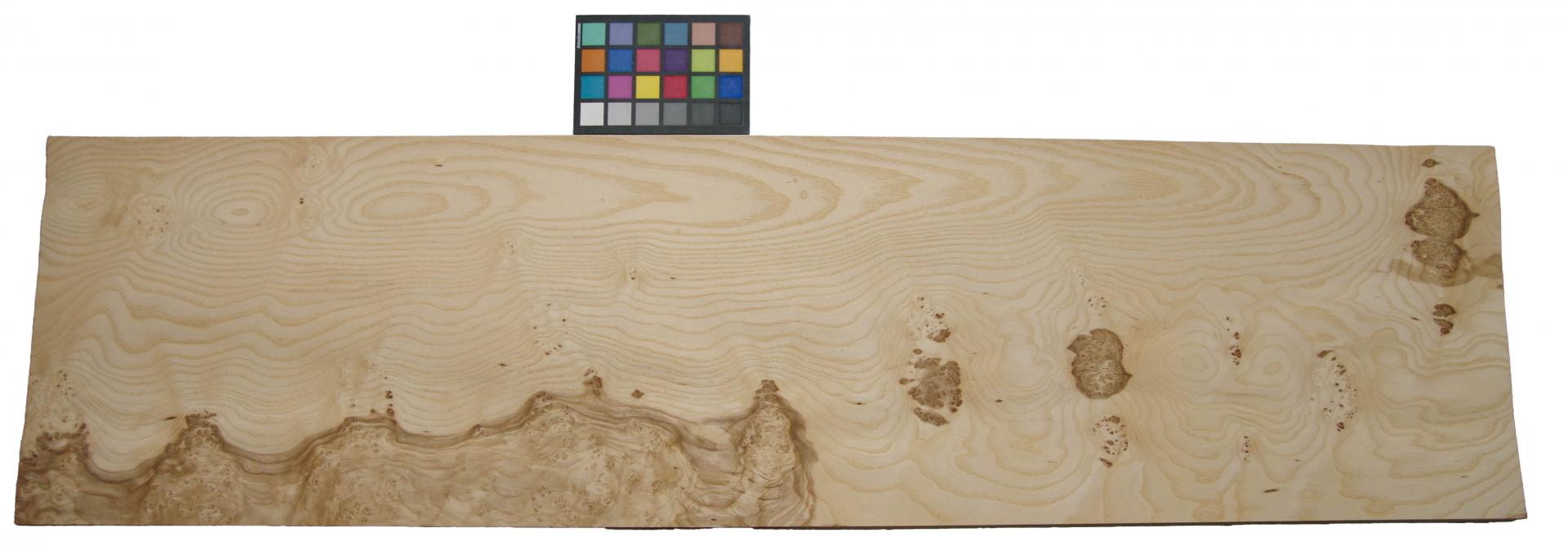 Olive Ash Burl, - veneer (0,6mm) - 8,26m² (12pcs. x 160cm x 43cm)