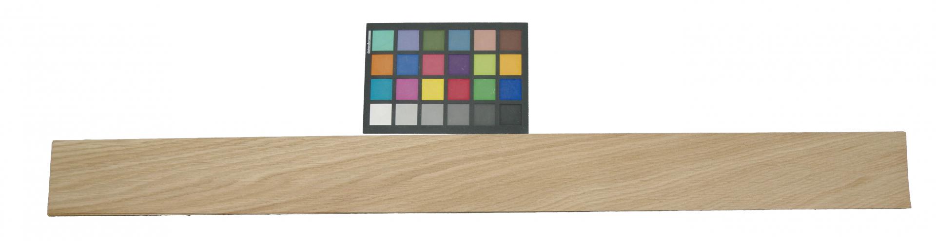 Eiche, europäische -Furnier (0,9mm) - 1,37m² (16Stk. x 101cm x 8,5cm)