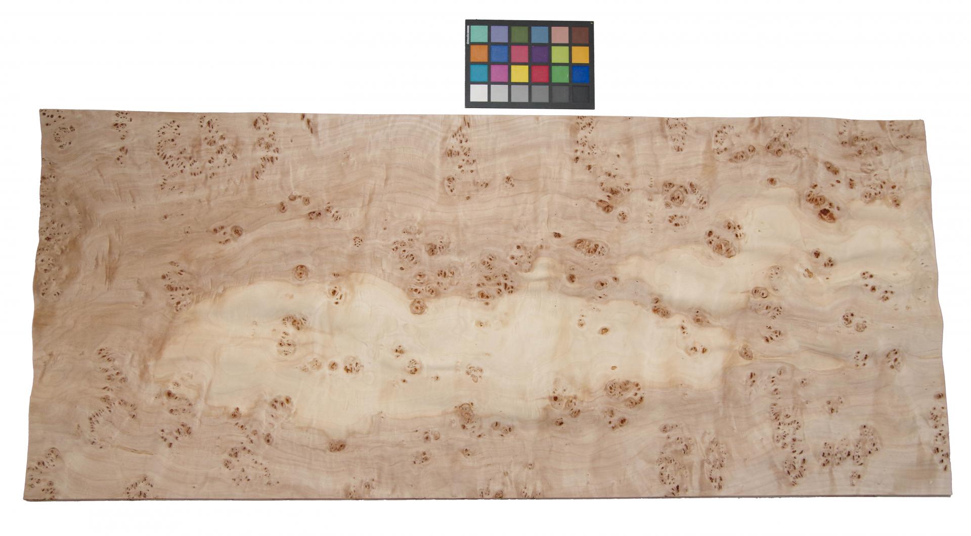 Pappel Maser (Mapa) -Furnier (0,6mm) - 17,16m² (24Stk. x 130cm x 55cm)