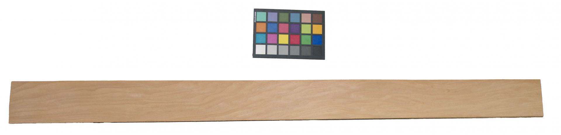 Anegre, - veneer (0,6mm) - 1,45m² (10pcs. x 145cm x 10cm)