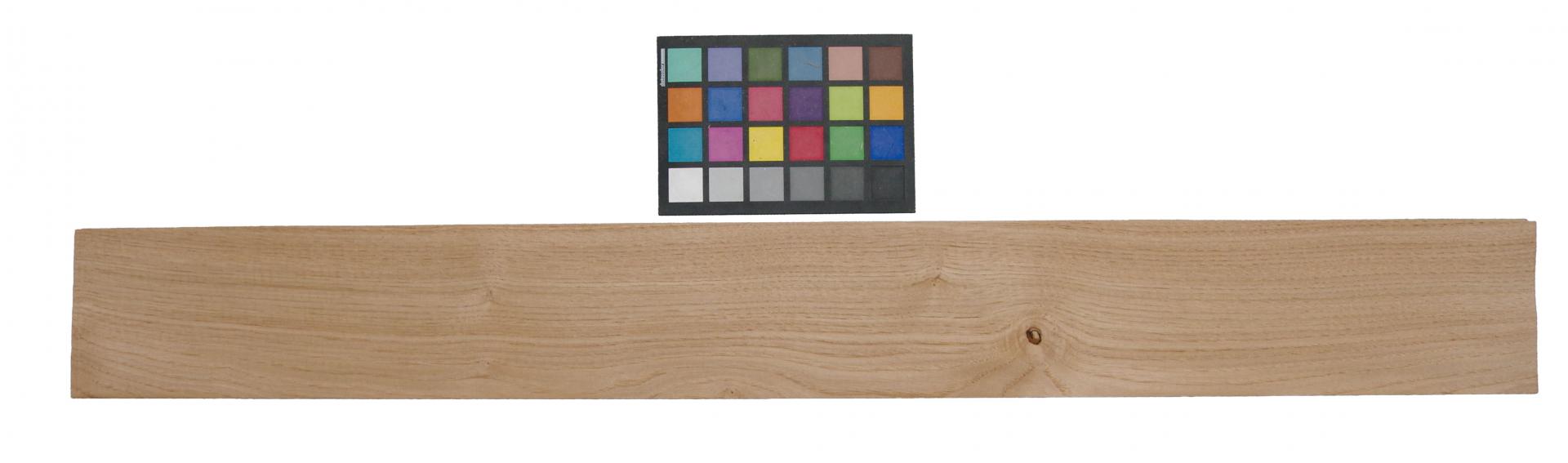 Chestnut, - veneer (0,6mm) - 3,11m² (22pcs. x 113cm x 12,5cm)