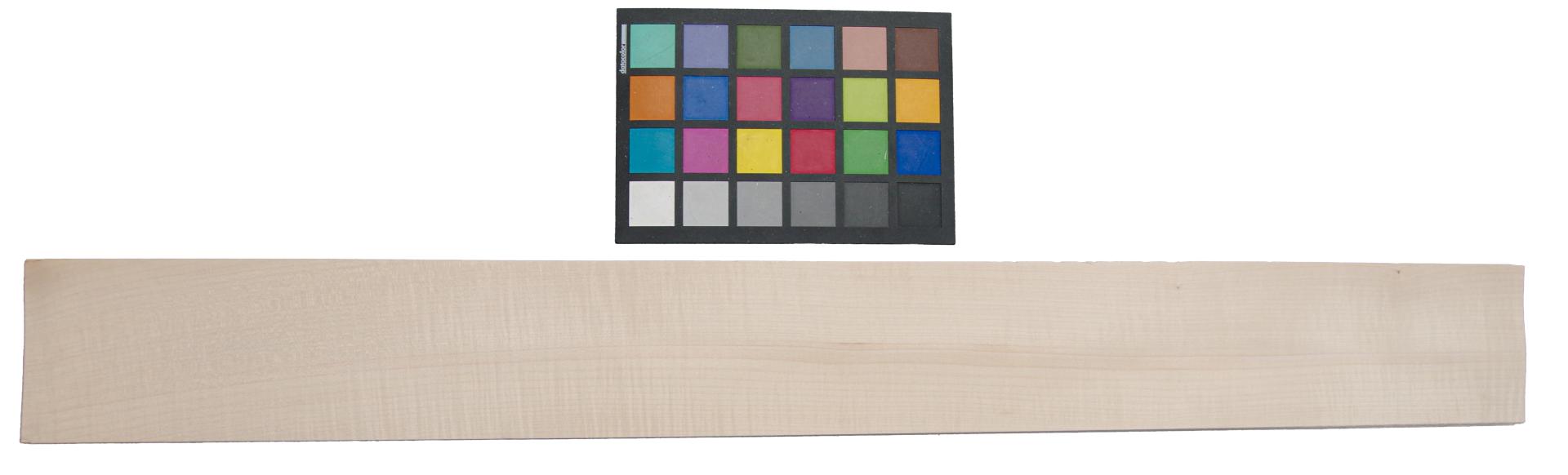 Ahorn, Riegel, europäischer -Furnier (0,6mm) - 2,52m² (33Stk. x 85cm x 9cm)