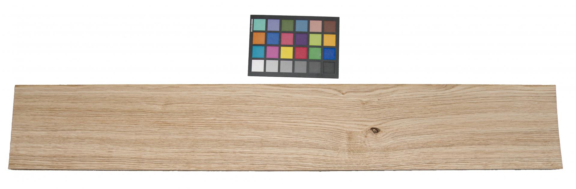 European Oak, - veneer (2,4mm) - 1,59m² (8pcs. x 117cm x 17cm)