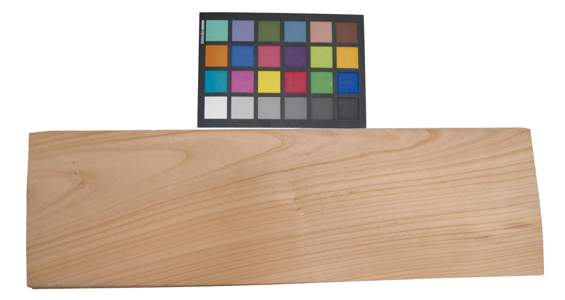 European Cherry, - veneer (0,9mm) - 1,53m² (16pcs. x 58cm x 16,5cm)