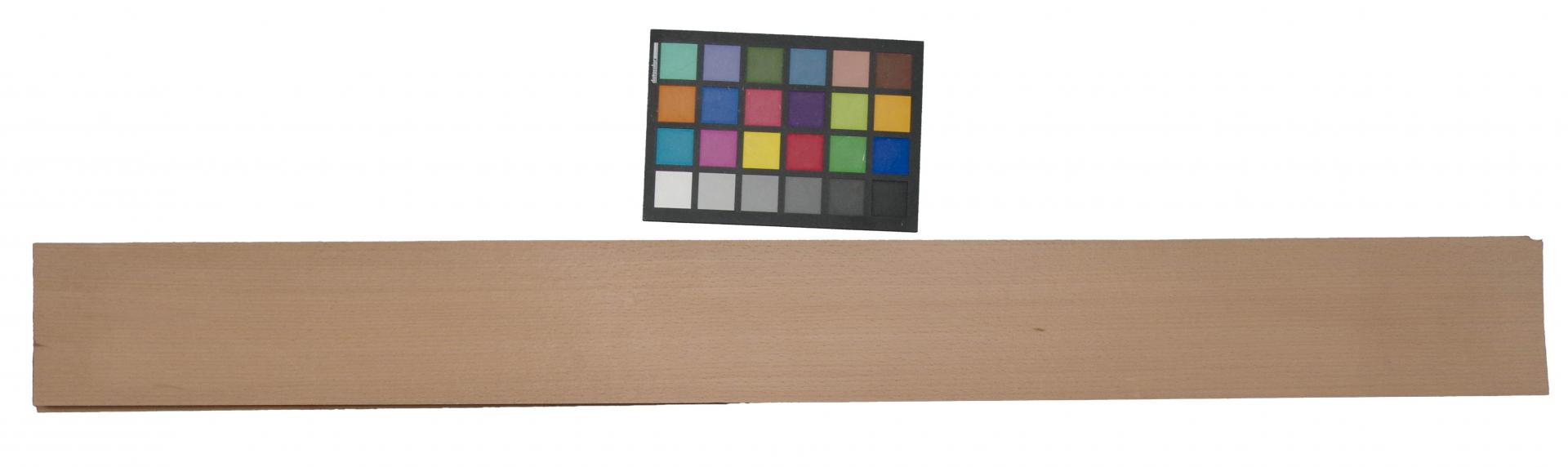 Beech, - veneer (0,6mm) - 3,43m² (30pcs. x 109cm x 10,5cm)