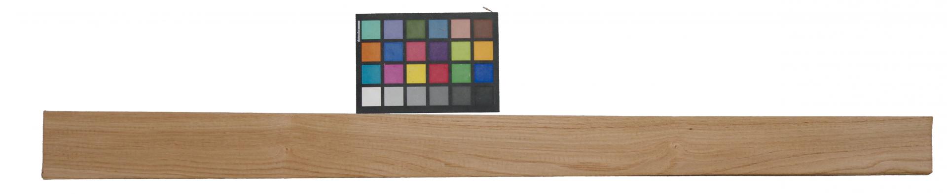 Chestnut, - veneer (0,6mm) - 2,15m² (22pcs. x 122cm x 8cm)
