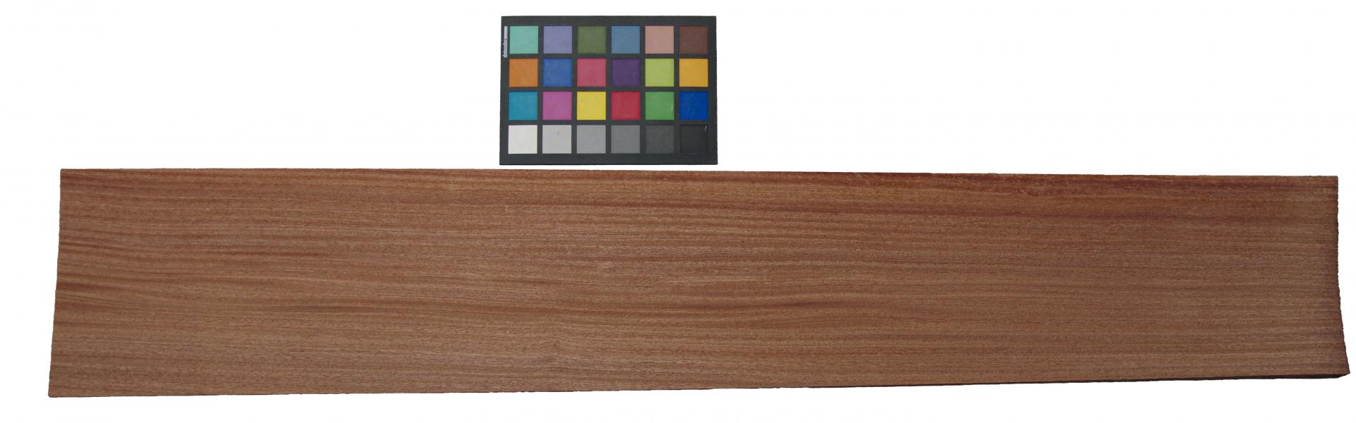 Mahagoni Sapeli -Furnier (2,4mm) - 1,45m² (7Stk. x 115cm x 18cm)