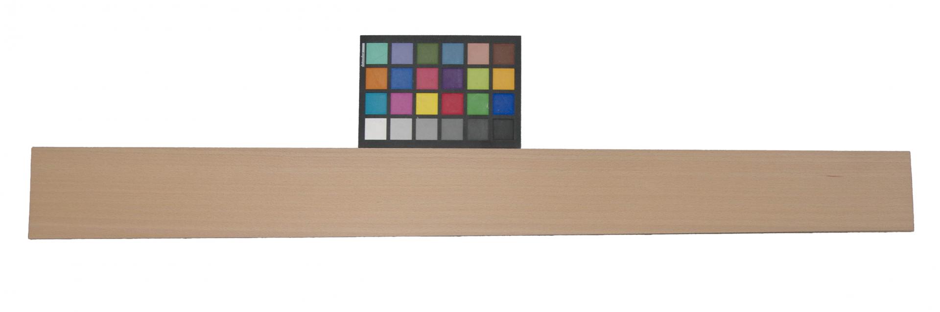 Beech, - veneer (0,6mm) - 2,44m² (24pcs. x 107cm x 9,5cm)