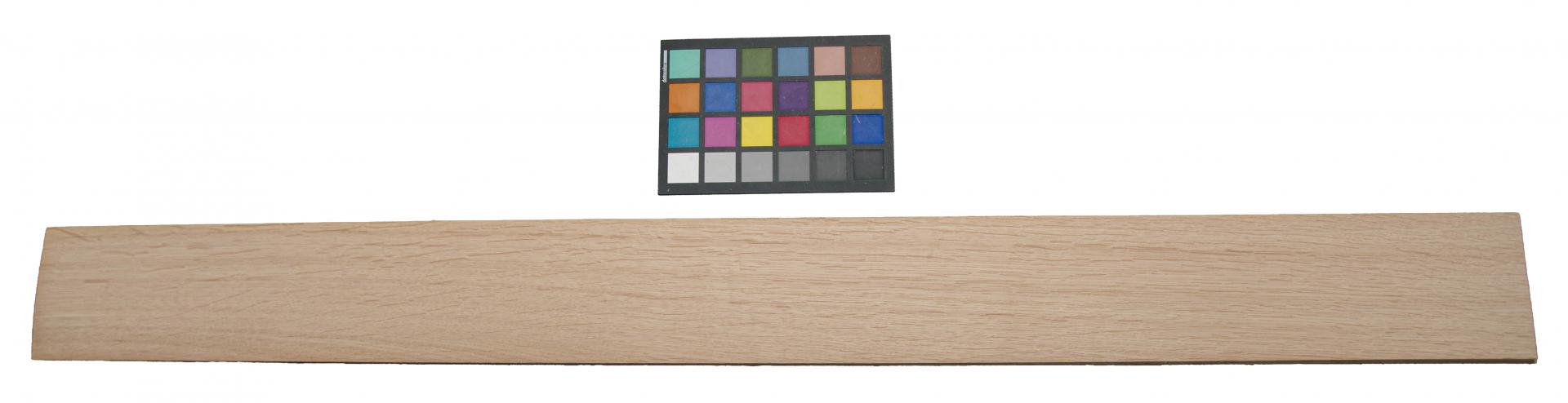Eiche, europäische -Furnier (0,9mm) - 2,1m² (15Stk. x 122cm x 11,5cm)