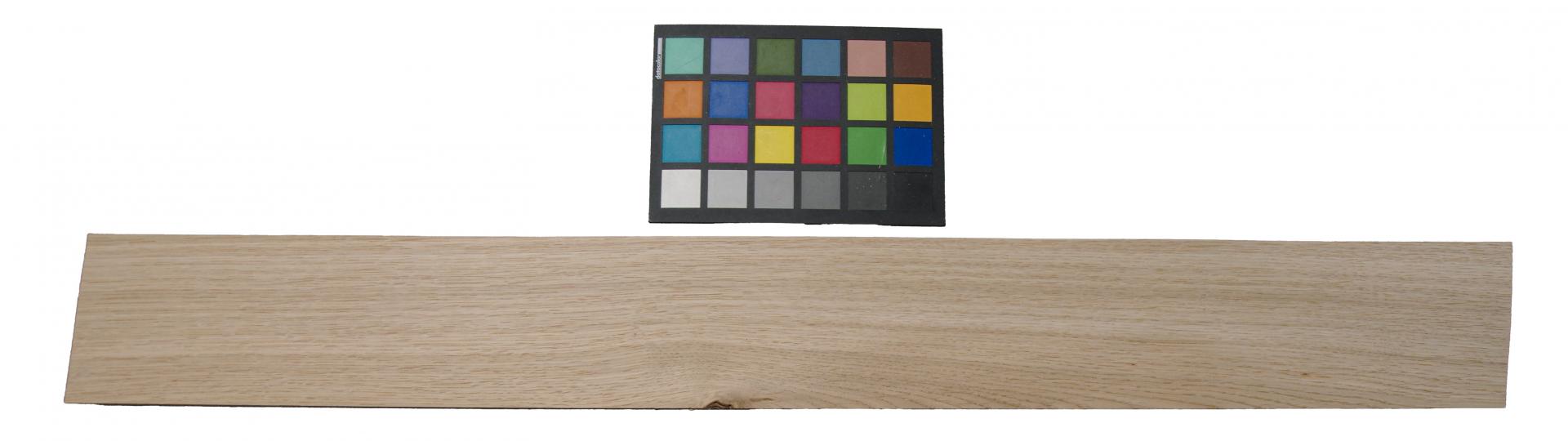 Eiche, europäische -Furnier (0,9mm) - 1.34m² (13Stk. x 94cm x 11cm)