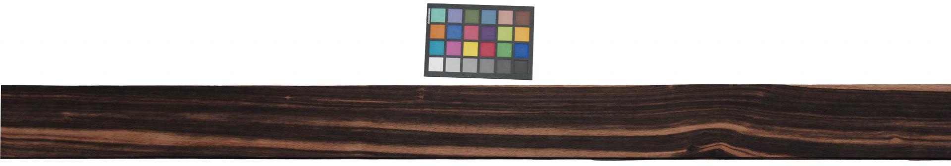 Ebony; Macassar, - veneer (0,6mm) - 9,52m² (24pcs. x 305cm x 13cm)