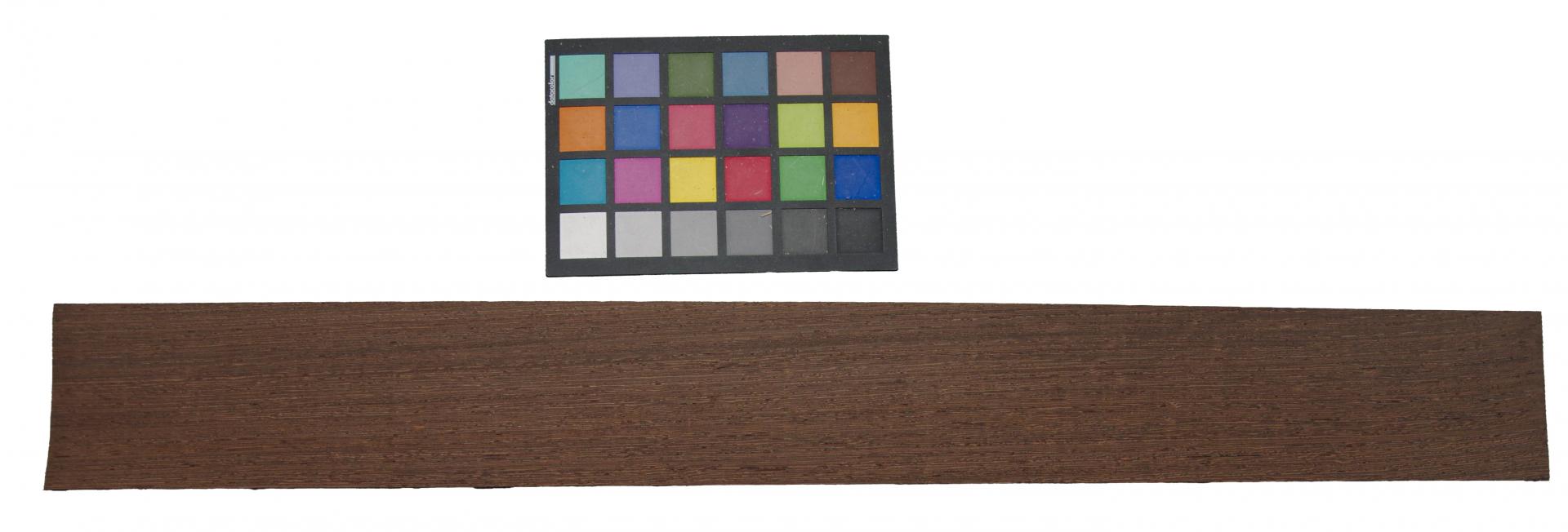 Wenge -Furnier (0,6mm) - 1,12m² (14Stk. x 84cm x 9,5cm)
