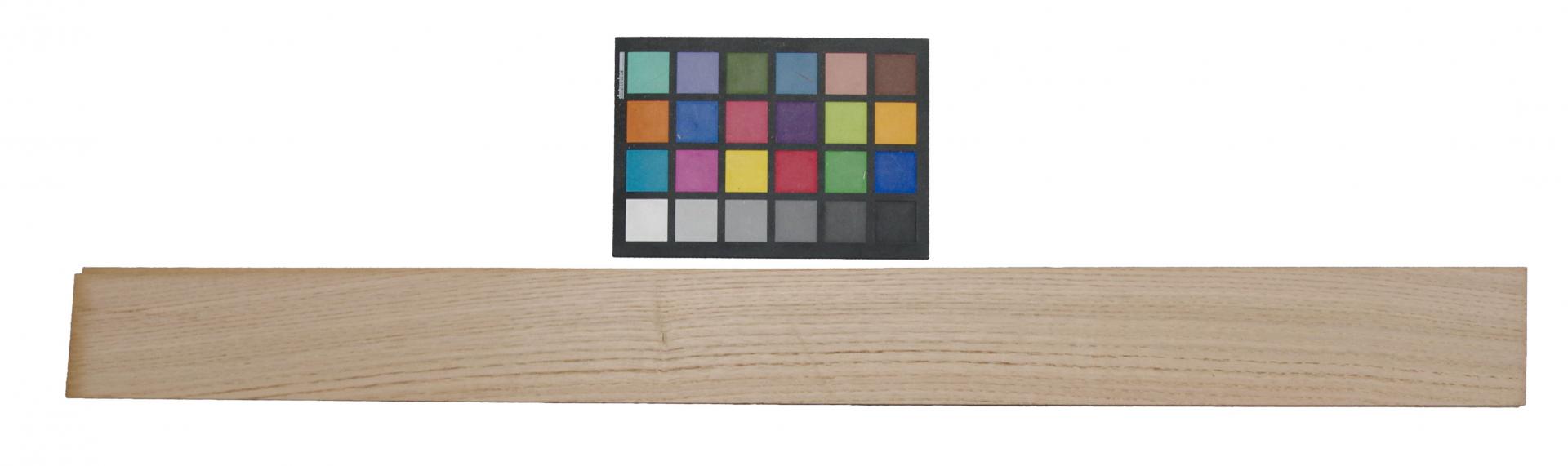 Chestnut, - veneer (0,6mm) - 1,18m² (20pcs. x 74cm x 8cm)