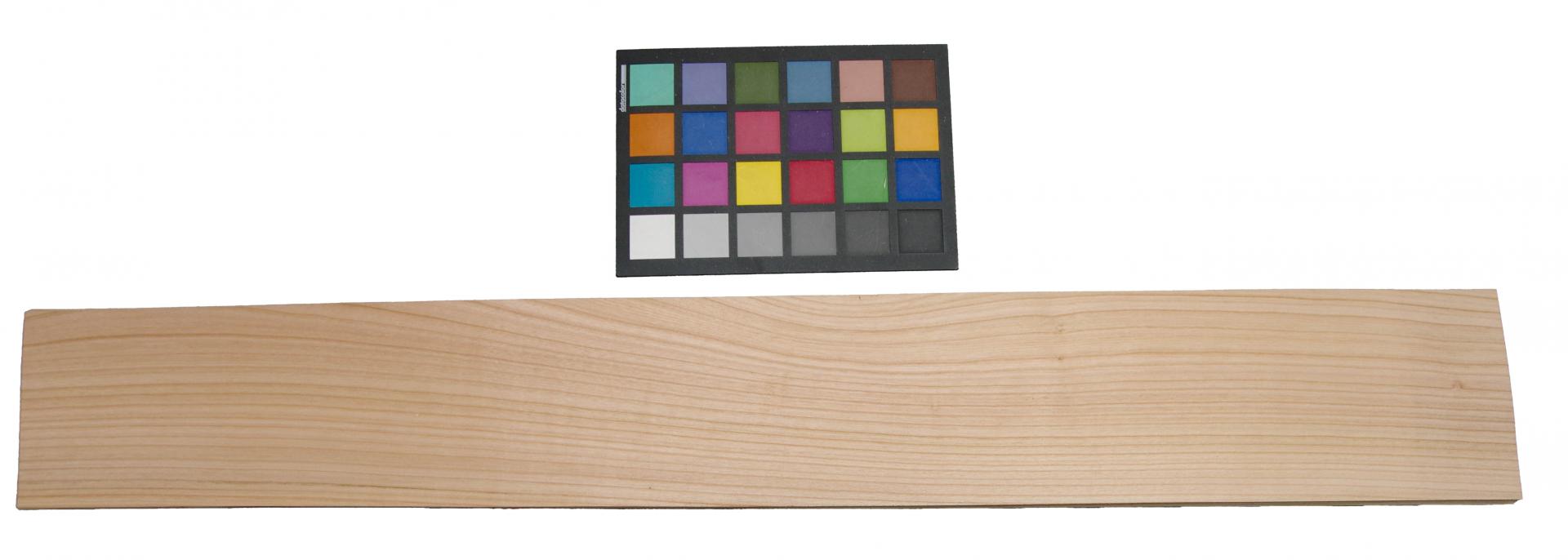 European Cherry, - veneer (0,9mm) - 0,75m² (8pcs. x 85cm x 11cm)
