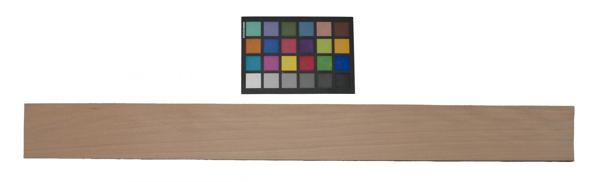 Beech, - veneer (0,6mm) - 2,14m² (24pcs. x 94cm x 9,5cm)