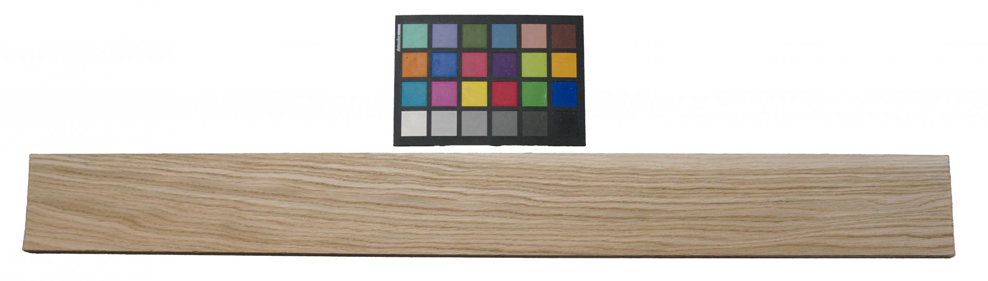 Eiche, europäische -Furnier (0,9mm) - 1,43m² (16Stk. x 94cm x 9,5cm)