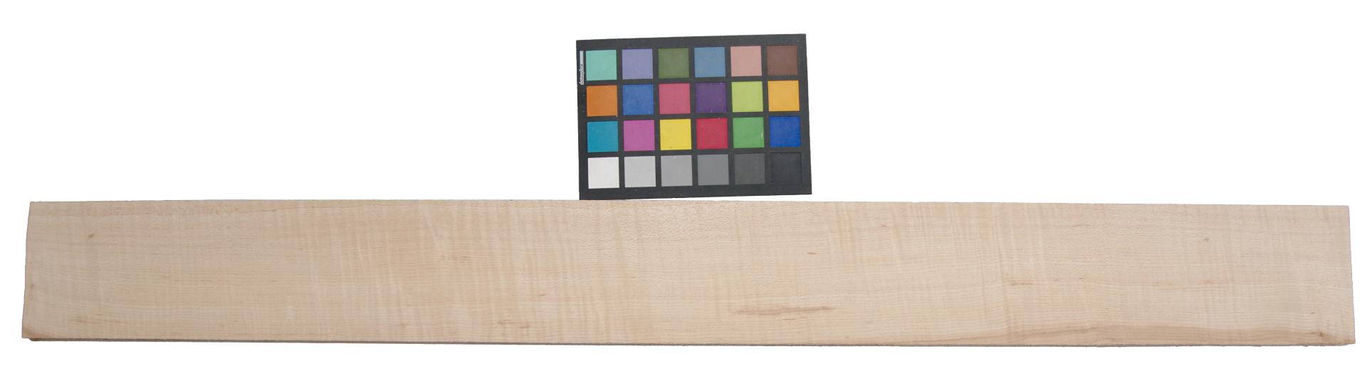 Figured Hard Maple, - veneer (0,6mm) - 2,86m² (22pcs. x 113cm x 11,5cm)