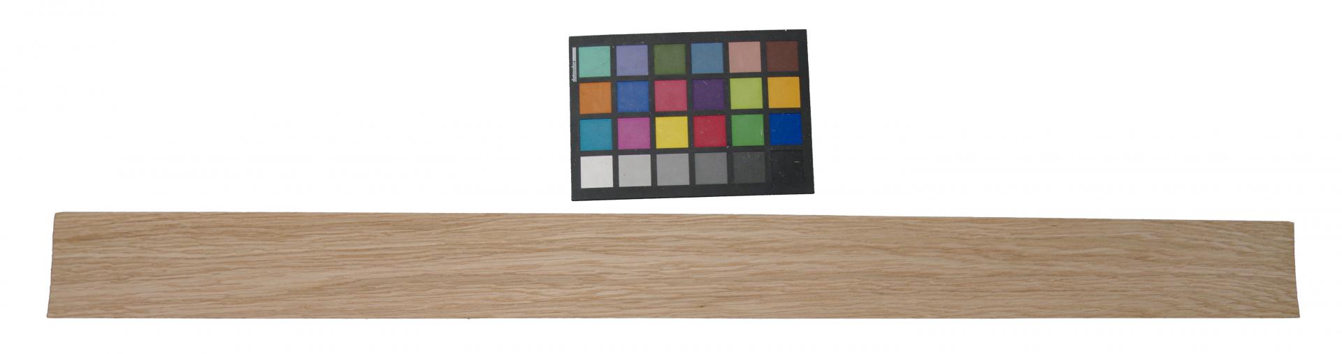 Eiche, europäische -Furnier (0,9mm) - 0,73m² (9Stk. x 101cm x 8cm)