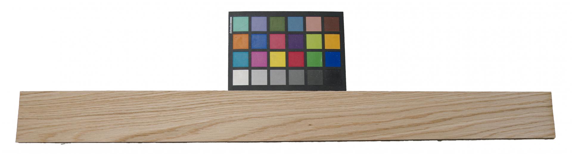 Eiche, europäische -Furnier (0,9mm) - 1,01m² (15Stk. x 90cm x 7,5cm)