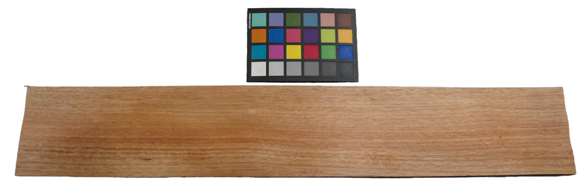 Gabon mahogany, okoumé, - veneer (0,6mm) - 3,86m² (28pcs. x 92cm x 15cm)