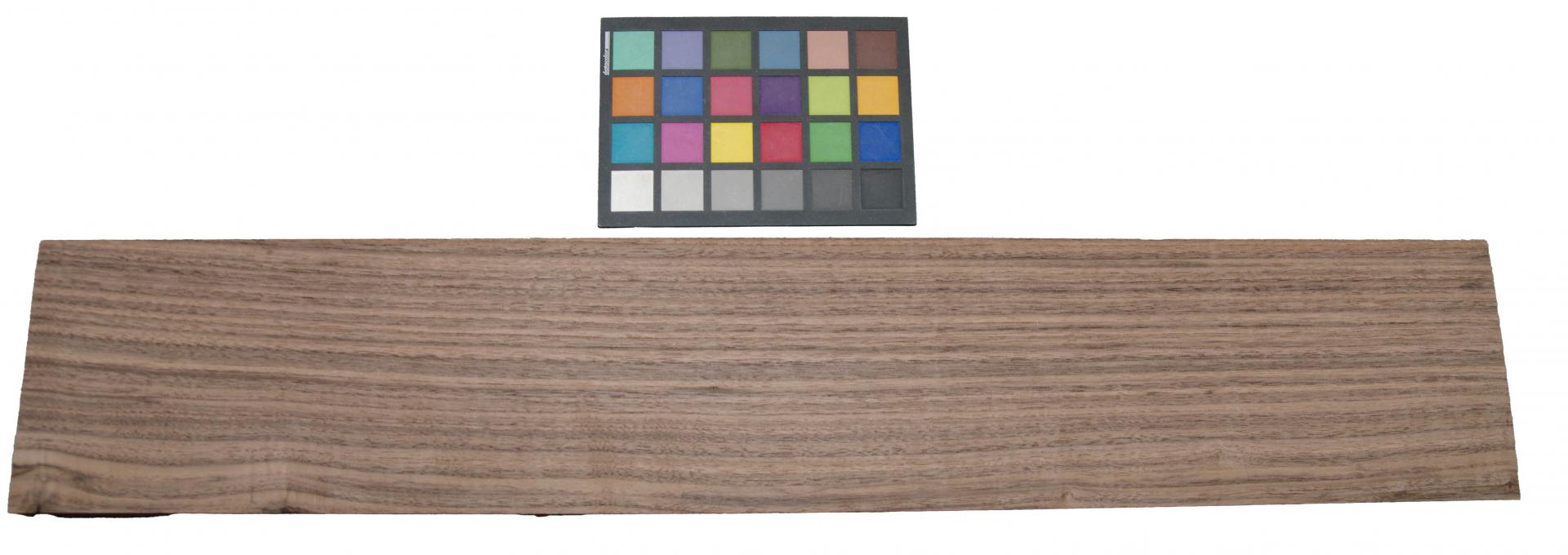 American Black Walnut, - veneer (1,4mm) - 1,31m² (12pcs. x 66cm x 16,5cm)