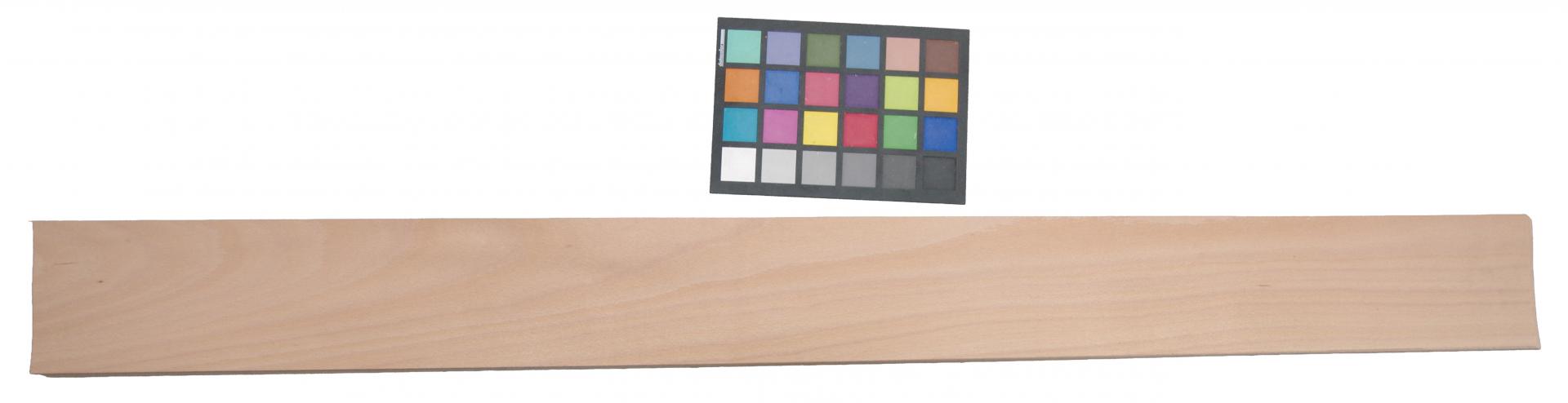 Beech, - veneer (0,6mm) - 2,53m² (22pcs. x 115cm x 10cm)