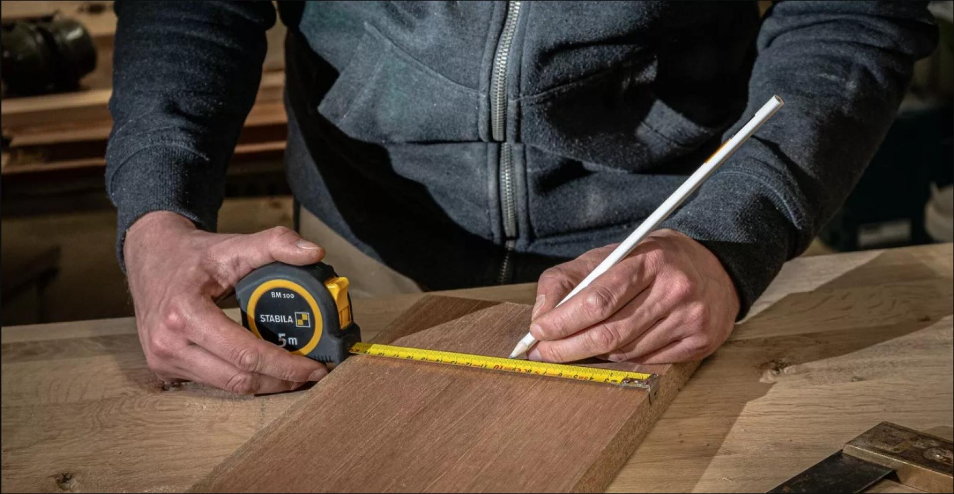Pocket Tape Measure - STABILA BM 100 - 3m - Application Example